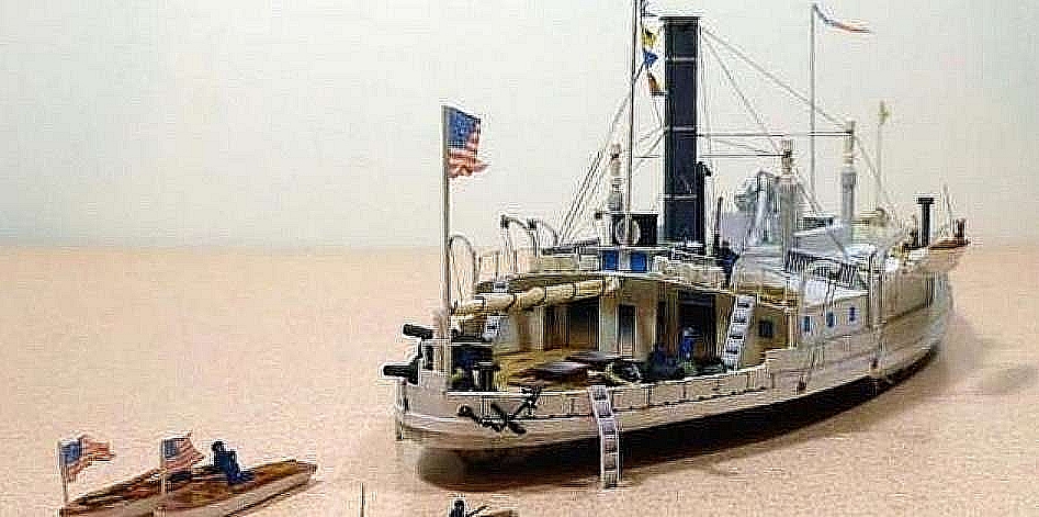 Plan Steamer Commodore Perry